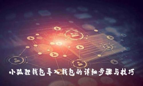 小狐狸钱包导入钱包的详细步骤与技巧