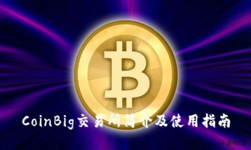 CoinBig交易所简介及使用指南